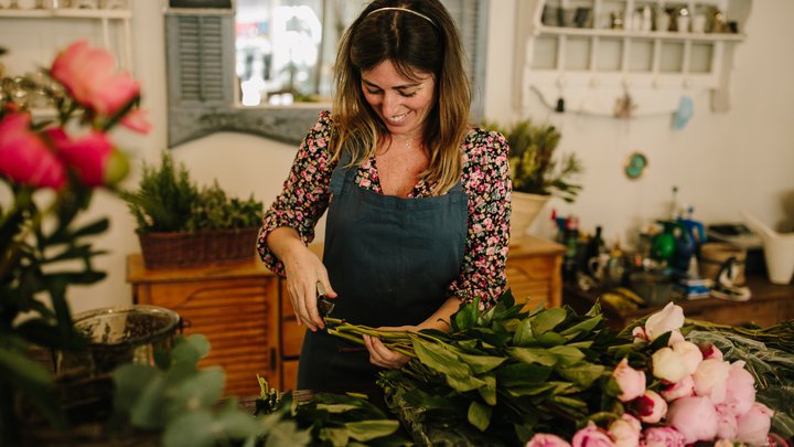 ჟასმინის ყვავილების მაღაზია / Flower shop Jasmine