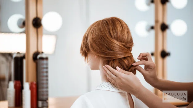 Укладка волос в Salon Beaute