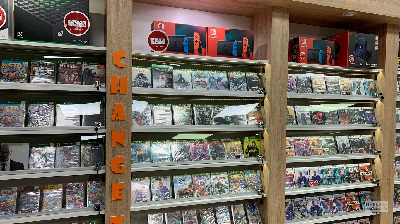 Диски на приставку в Shop Game Zone