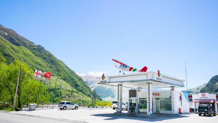 Gas stations in Georgia - where to find and how much does fuel cost at Georgian gas stations.