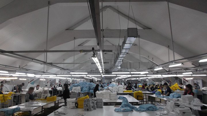 Sewing factory