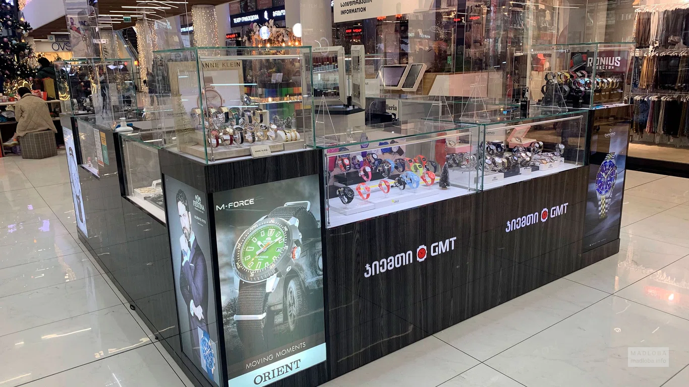 Продукция магазина часов GMT