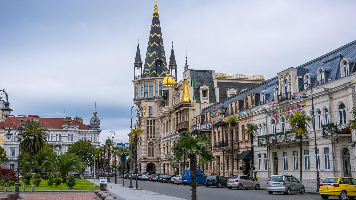 Batumi beautiful places of Georgia