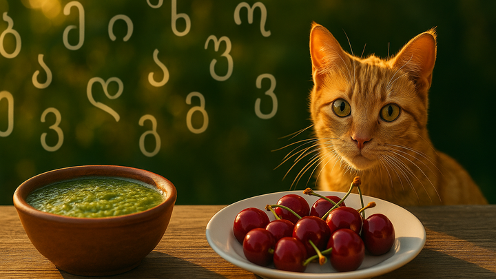 🐱 «Сидишь на ткемали?» Прыгай вниз! — 13 грузинских идиом, которые сделают ваш словарь вкуснее