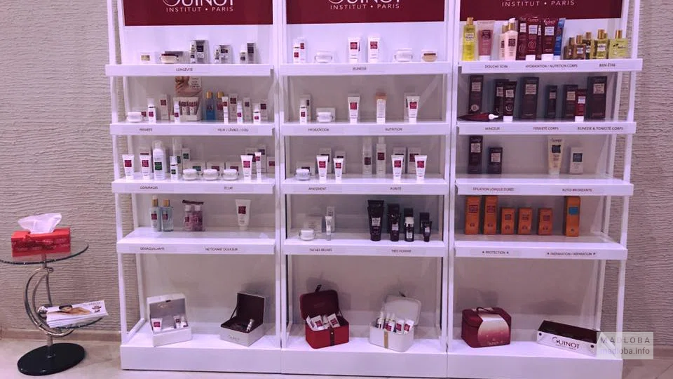 Косметика в институте красоты «Guinot Georgia» в Тбилиси