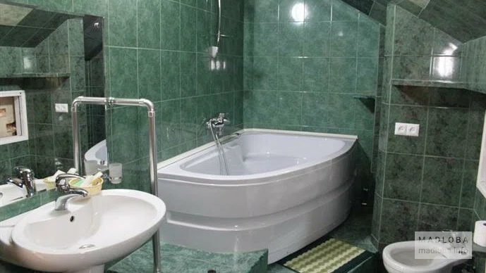 Ванная комната в Hotel Central