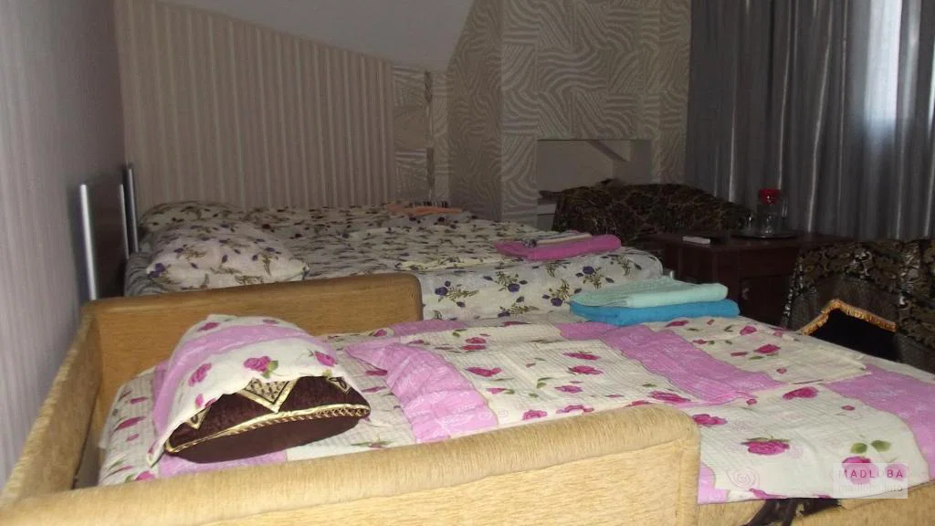 Bedroom at the Lavro Hotel