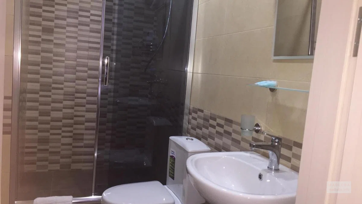Ванная комната в Hotel Nice