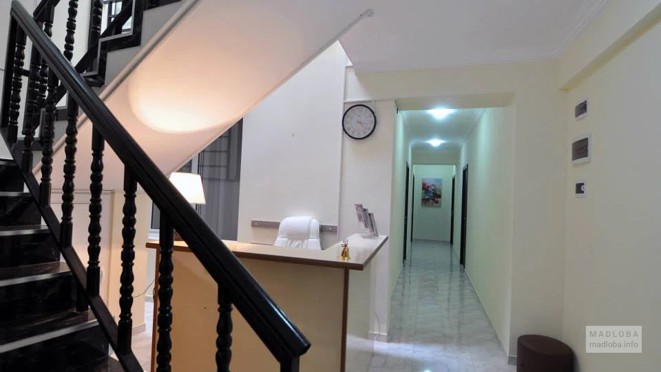 Ресепшен Hotel Nina в Грузии