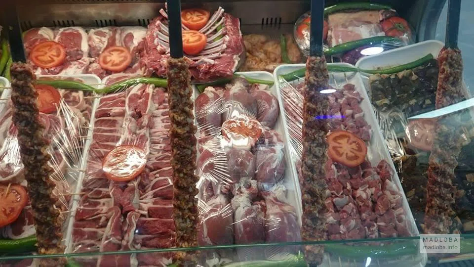 Мясные заготовки ресторана Is'hak Usta