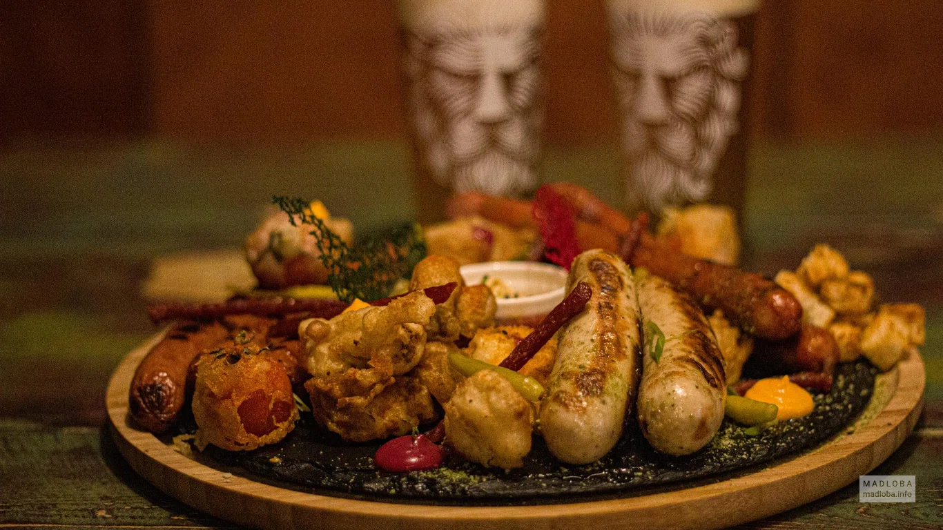 Закуски к пиву в Mary's Irish Pub