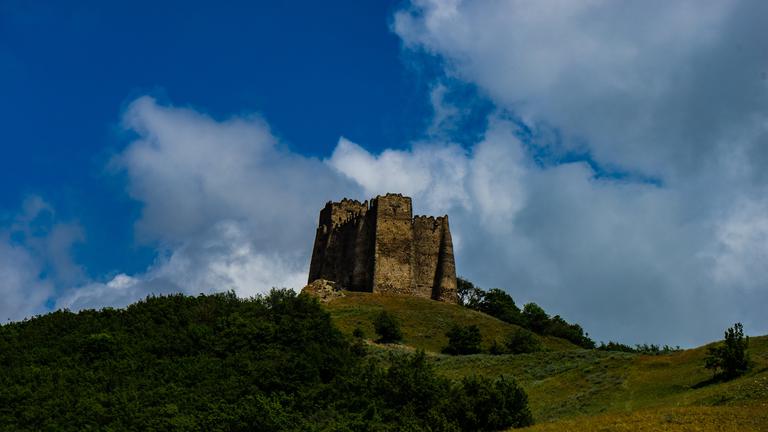 The hard-to-reach Georgian fortress was seized
