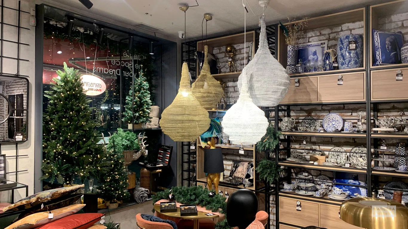 Люстры из ниток в Laboratory My Home Furniture store