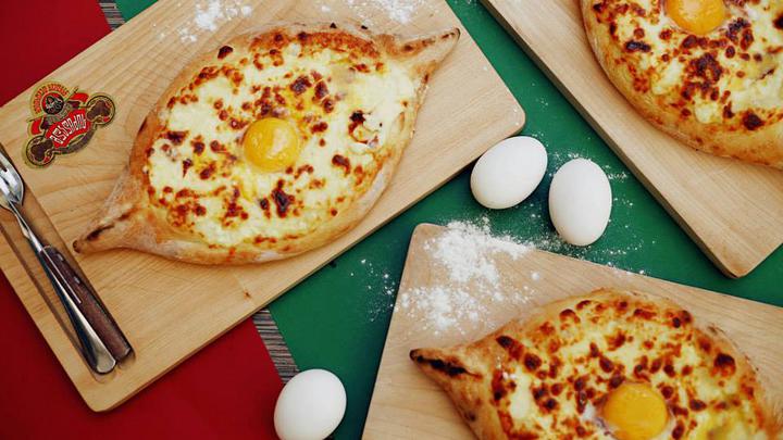 The best khachapuri of Georgia. Taste the true taste of Georgian cuisine