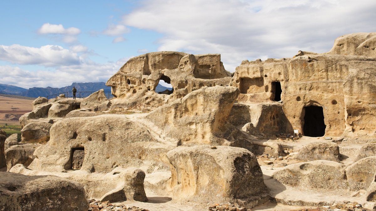 Kvakhvreli cave complex in Georgia