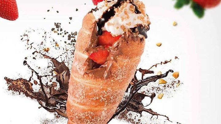 Lumier's Chimney Cake - трдельники, чешские витые булочки.