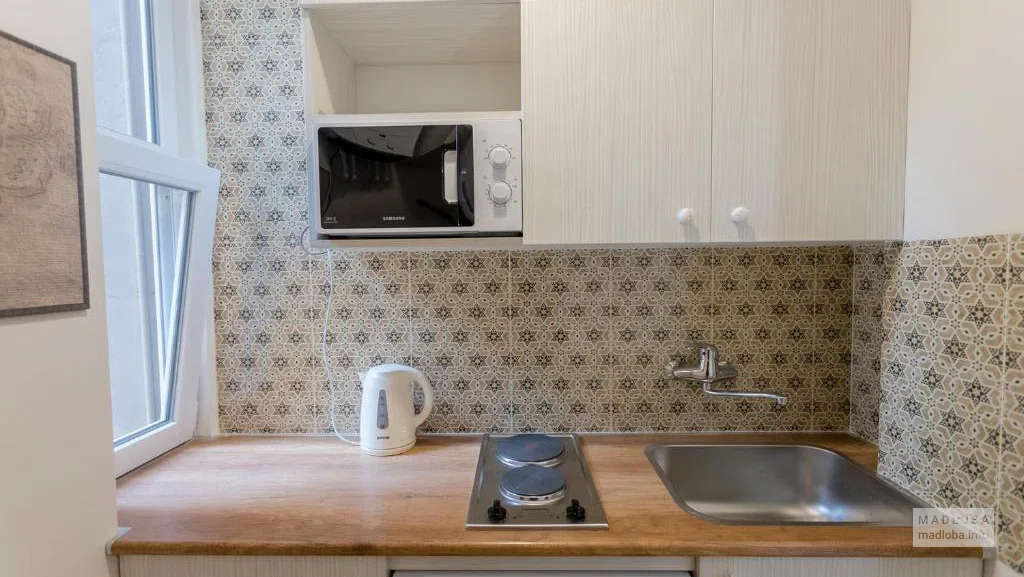 Кухня в Mais Guest House в Грузии