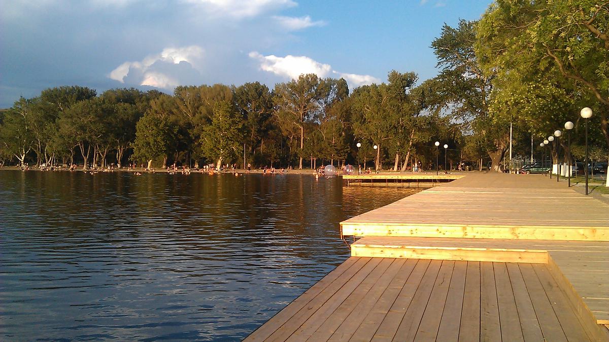 Lake Lisi in Tbilisi Georgia