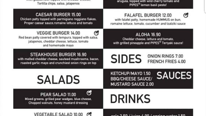 Burger Pipes