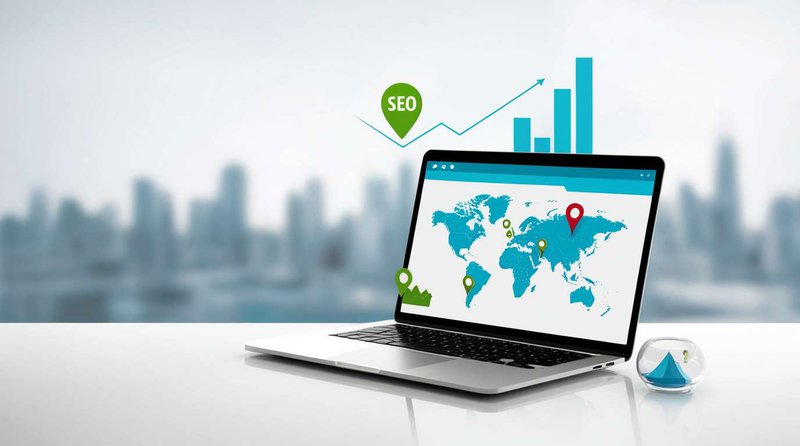 раскрытый ноутбук, слева значок seo.jpg