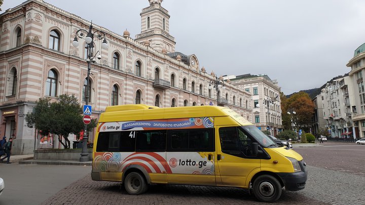 Minibuses Tbilisi-Batumi (Bus Station Didube)