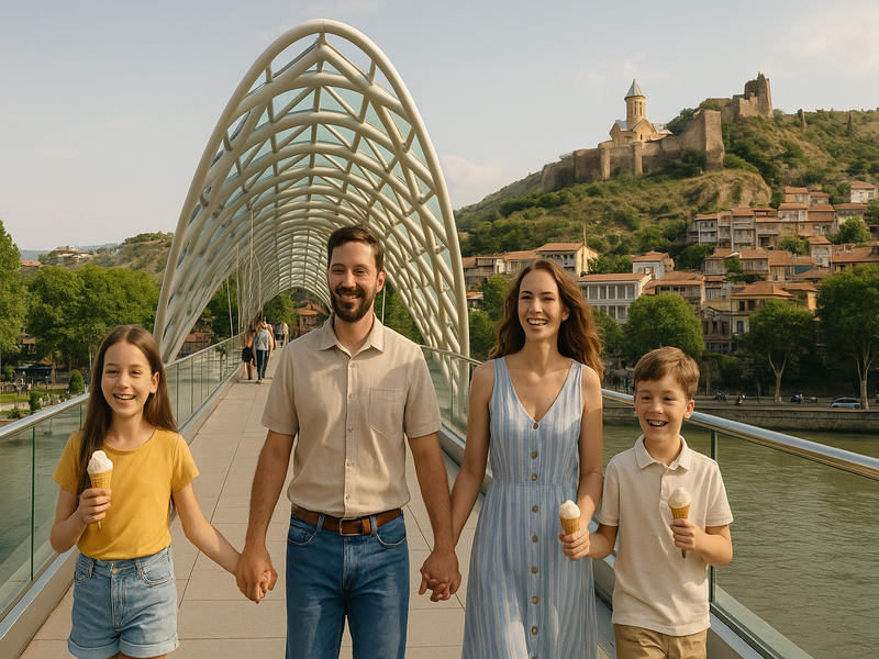 👨‍👩‍👧‍👦 Three days in Tbilisi with children 2025 – without rush and with pleasure