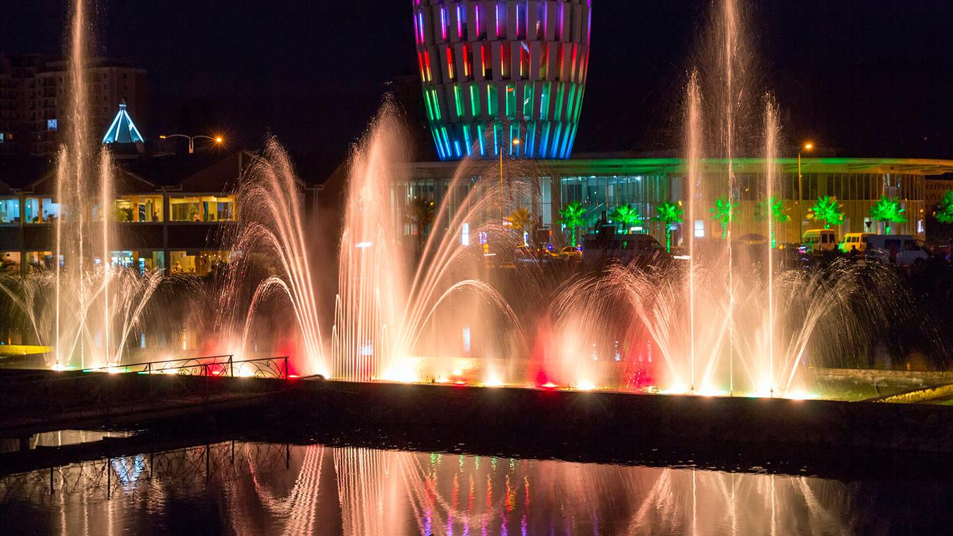 There are singing and dancing fountains in Batumi, which will also impress you.