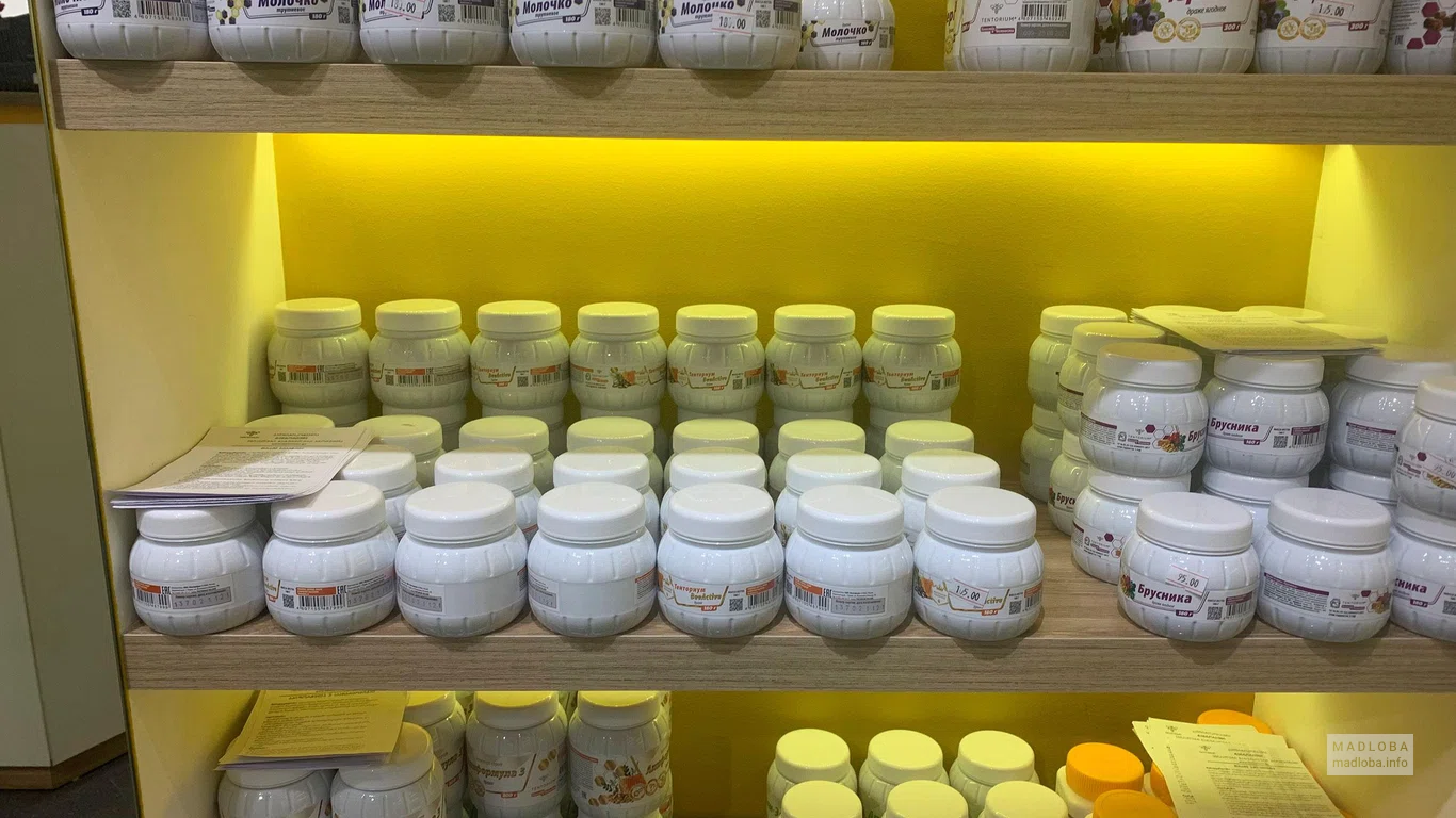 Выбор продукции тбилисского магазина Тенториум