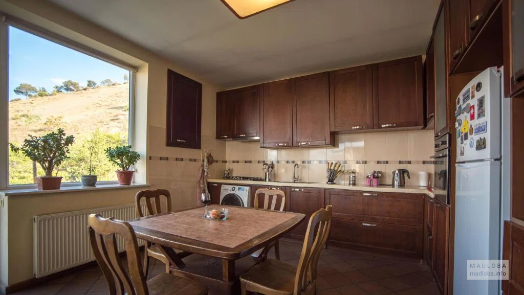Кухня в номере Terrace House Tbilisi