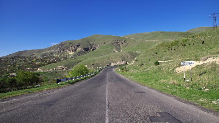 Route from Batumi to Yerevan