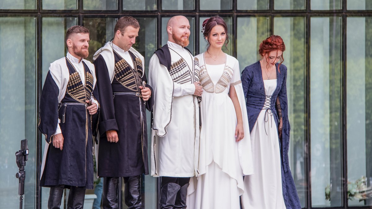A real wedding in Georgia