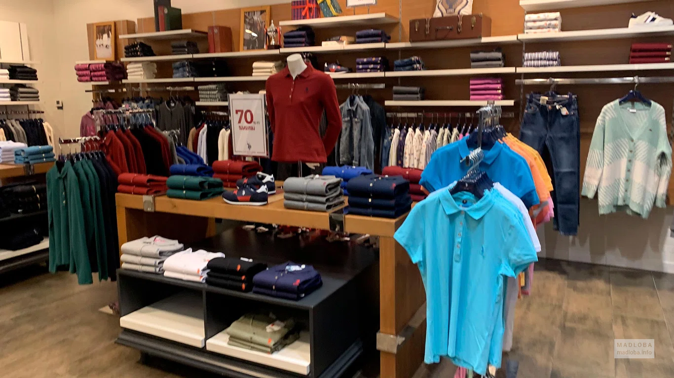 Мужская одежда в магазине US Polo Assn