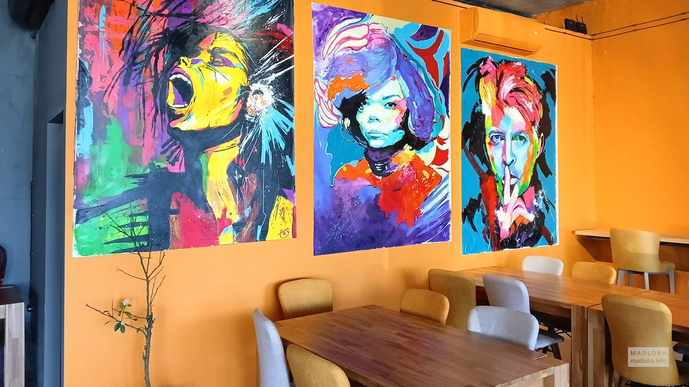 Декор в кофейне Verve Coffee