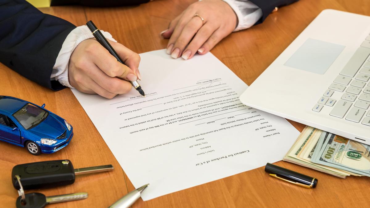 Documents for car rental