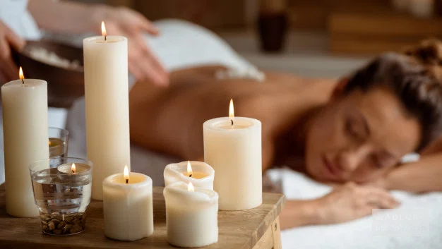 Relaxing massage: The perfect way to relieve stress and tension, enveloping your body in waves of tranquility and bliss.
